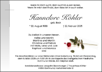eine Anzeige